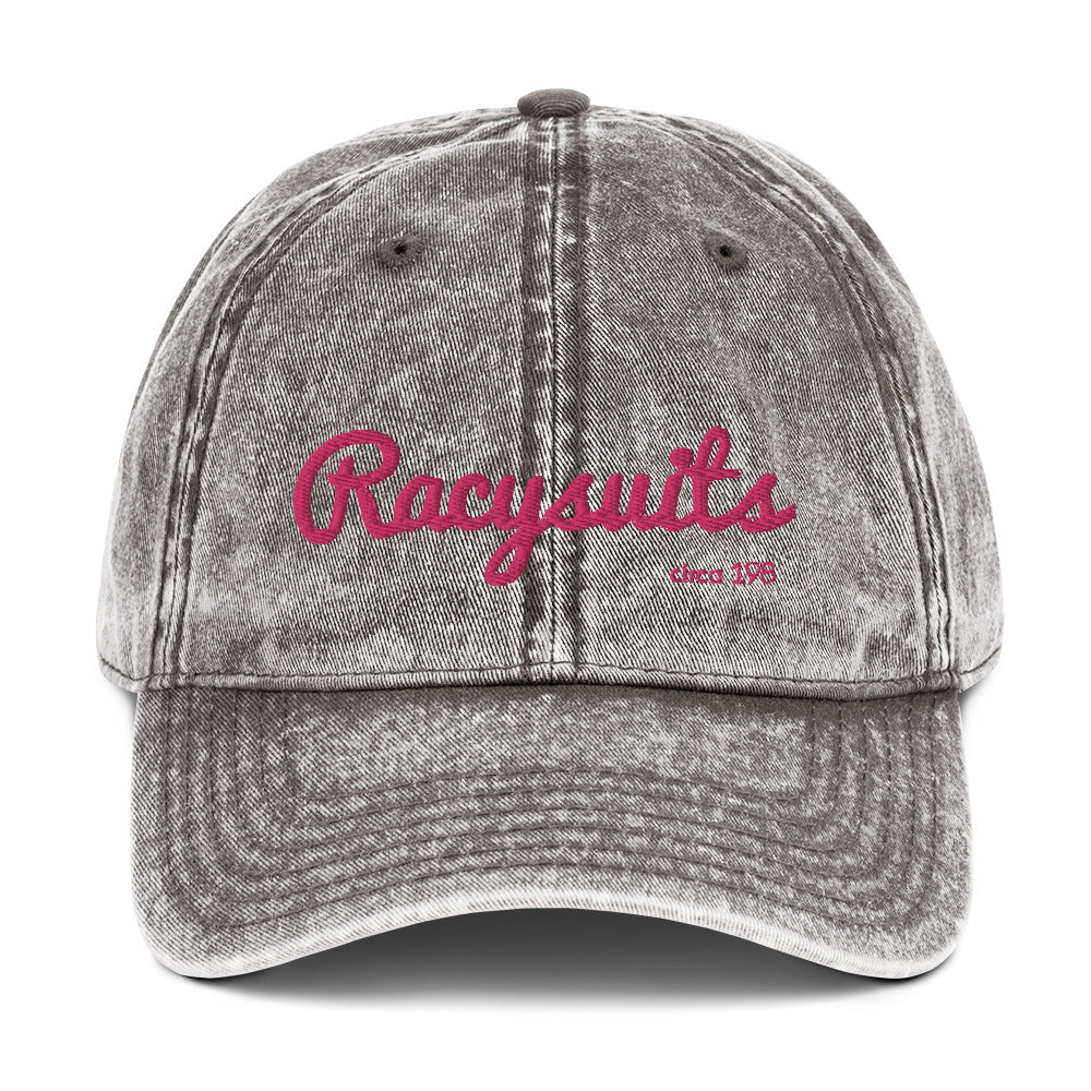 Charcoal Grey Cotton Cap for Men & Women | Racysuits